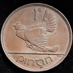 Ireland - 1933 - Penny - Hen - KM.3 - [2683]