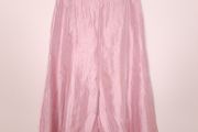 Jacques Vert Pink Metallic Shimmer Pleated Flowy Midi Skirt 14UK/42EU
