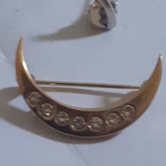 gold broach