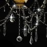 Chandelier 2-layer Golden 15 x E14 Bulbs Image 2