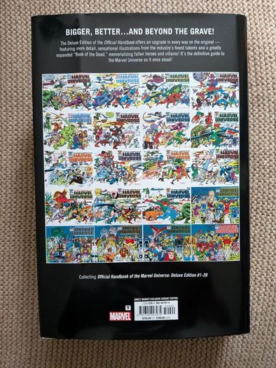 Official Handbook of the Marvel Universe Omnibus  Deluxe Edition