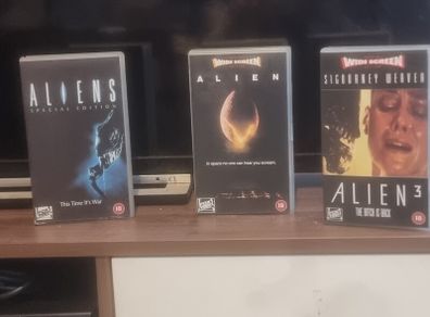 Alien Trilogy VHS
