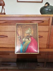 Macfarlane Lang Biscuit Tin Rembrandt 'The Young Warrior' 1936
