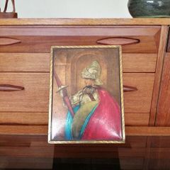 Macfarlane Lang Biscuit Tin Rembrandt 'The Young Warrior' 1936