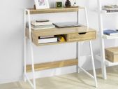 Home Office Table Desk Computer Desk Workstation with Storage Shelf