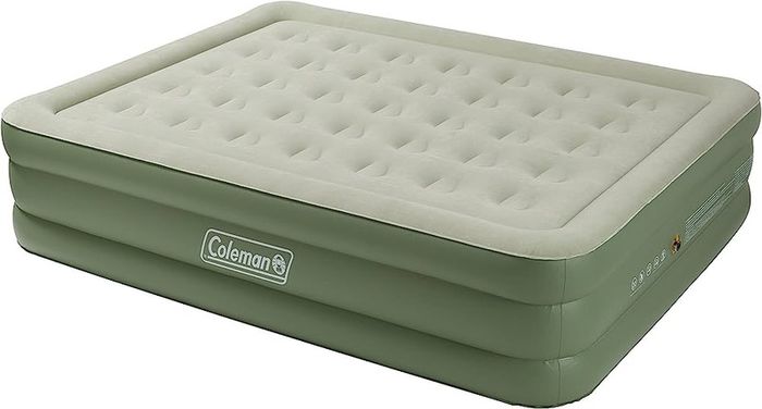 SALE Airbed Maxi Comfort Bed Raised King, Camping Mat, Flocked Air Bed, Inflatable Double Height Air Mattress, Blow Up Bed