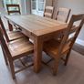 Wooden Kitchen Table Image 4