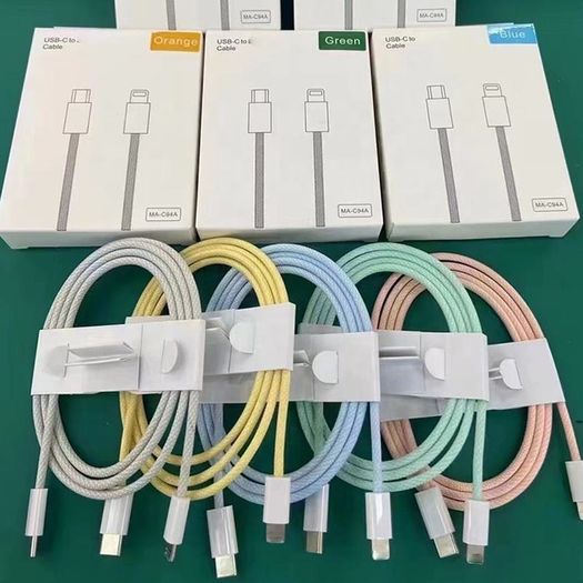 Super Fast Charger Cable For Apple iPhone 15 Plus Pro Type C to Type C Braided