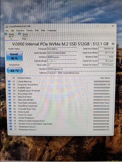 Dell OptiPlex 7050 MT (i5 6th Gen) and power cable