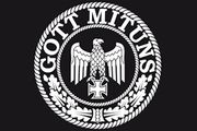 Gott mit uns Eagle flag FREEPOST
