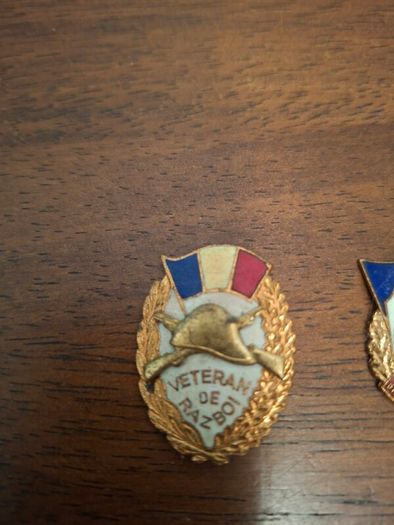 Original Soviet Era - Romanian WW2 veterans commerative badges