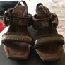 Ladies new wedge sandals size 3 Image 5