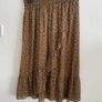 skirt Fransa size small midi wrap effect skirt elastic waistband Image 4