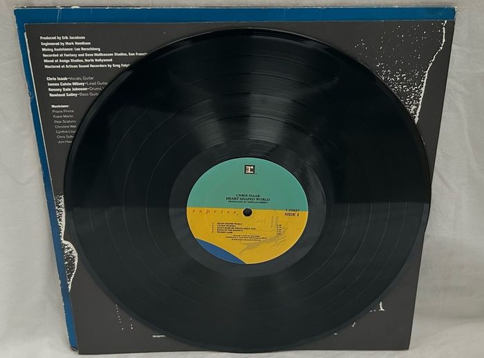 Chris Isaak Heart Shaped World 1989 Original US Pressing Promo Vinyl LP Wicked