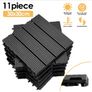 30x30cm patio tile WPC Garden floor board eco-friendly waterproof DIY splicing balcony floor Image 7