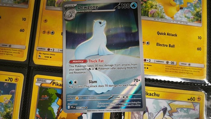 Dewgong ! Illustration Rare ! from Phantasmal Flames Set !