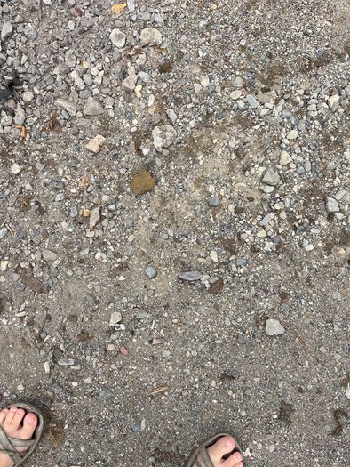 gravel/sand/rubble mix