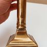 Antique Rose Brass Candle Holder H 20cm Image 5