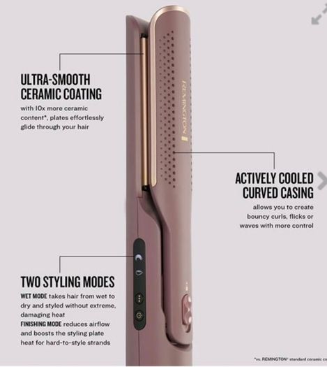 Remington Airvive Wide Plate Styler 2In1