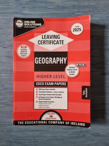 Edco Exam Papers - Leaving Cert Geography Higher Level 2025
