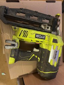 Ryobi one plus cordless nail gun