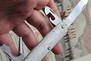 Vintage Wenger Alox Soldier 75 Issued Original Swiss Army Knife Discontinued Model Collectable