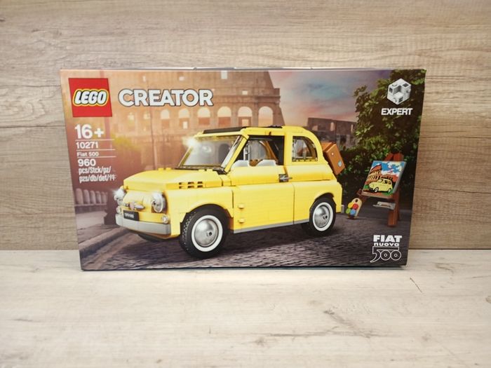 Lego 10271 Fiat 500 - Yellow