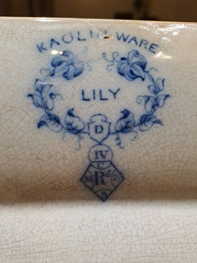 1870s Extra Large Victorian serving platter