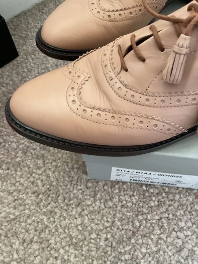 Hobbs leather soled brogues size 40