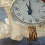 Beautil Vintage Ceramic Angel Clock Image 7