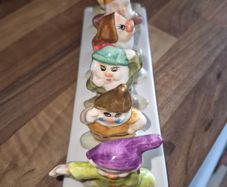 Vintage Seven dwarfs toast rack