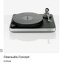 Hi End Audiophile Quality Clearaudio Concept Turntable With a top Verify tonearm upgrade, absolutely Pristine like New boxed Stunning Image 2