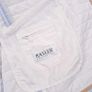 Basler Light Powder Blue Quilted Lightweight Jacket Tan Leatherette Trim 18UK/46EU Image 2