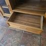 solid oak tv unit Image 4