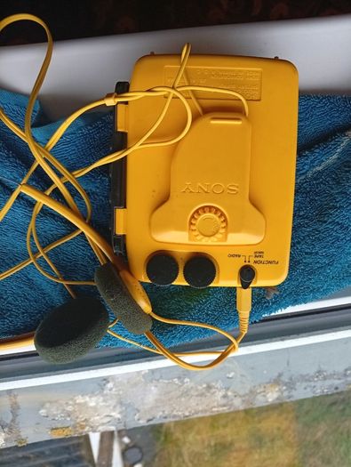 Vintage Sony Walkman Sports WM-AF59. Great condition. Very sturdy/robust.