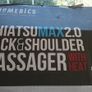 HoMedics Shiatsu Max 2.0 Back and Shoulder Massager with Heat CBS-2016-GB Grey Excellent Condition Boxed Very Little Use Works Perfectly Image 4