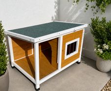 Outdoor Dog House with porch