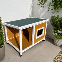 Outdoor Dog House with porch