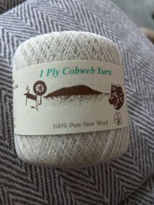 1 ply Shetland Cobweb Yarn