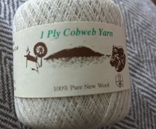 1 ply Shetland Cobweb Yarn