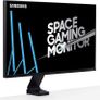 Gaming Monitor Samsung S32R750 32" The Space 3 sided Bezelless LED Monitor - WQHD 2560x1440, 144Hz, HDMI, Mini Display Port/ 4K-UHD 60Hz/ Used Image 3