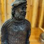 John Letts Fisherman Bronze Resin Sculpture Image 8