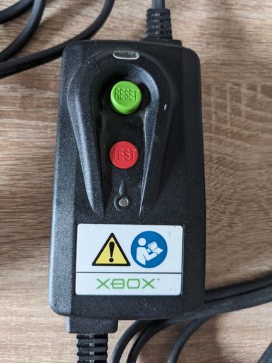 Official Original Xbox Safety Power Cable (Tested & Working)