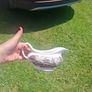 Vintage iron stone gravy bowl postage possible Image 3