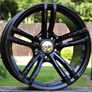 17" 437M BMW type Black Alloy Wheels Bmw Vw Opel 5x120 Image 4