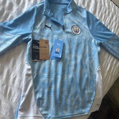 Man City quarter zip training top
