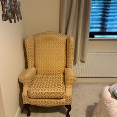 Classic Style Wingback Armchair - Excellent Condition