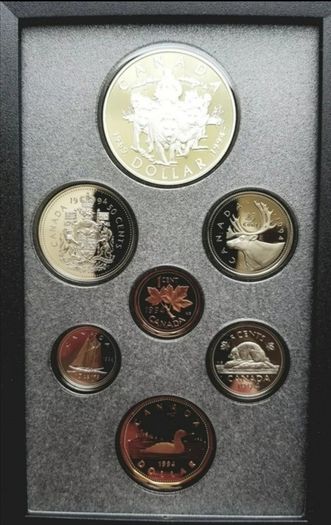 Silver Dollar 1994 Canadian Proof Coin Set