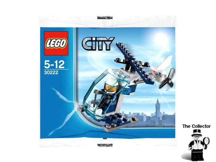 LEGO City 30222 Police Helicopter Polybag Set New Sealed