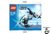 LEGO City 30222 Police Helicopter Polybag Set New Sealed